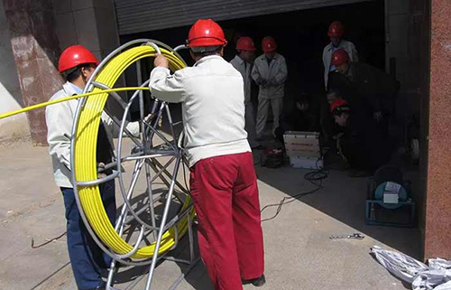 引黃管理局推桿